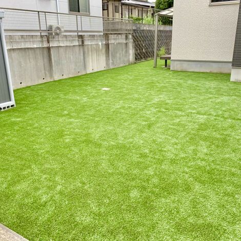 導入実績　庭　施工後